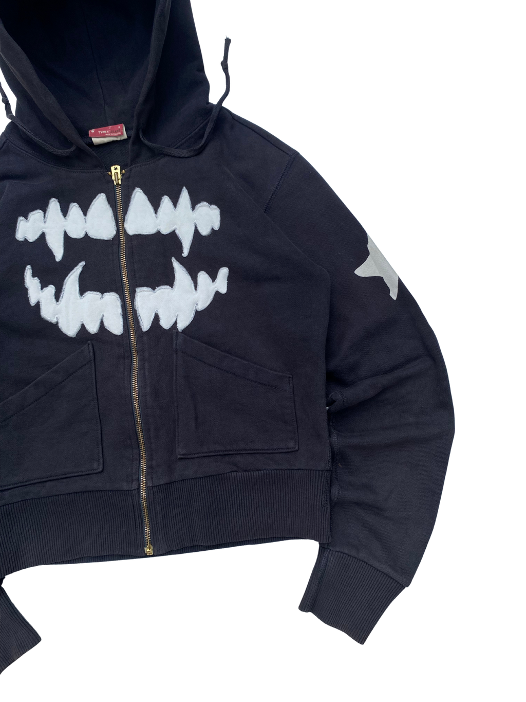 LEVI'S TOOTH FITTED ZIP JACKET