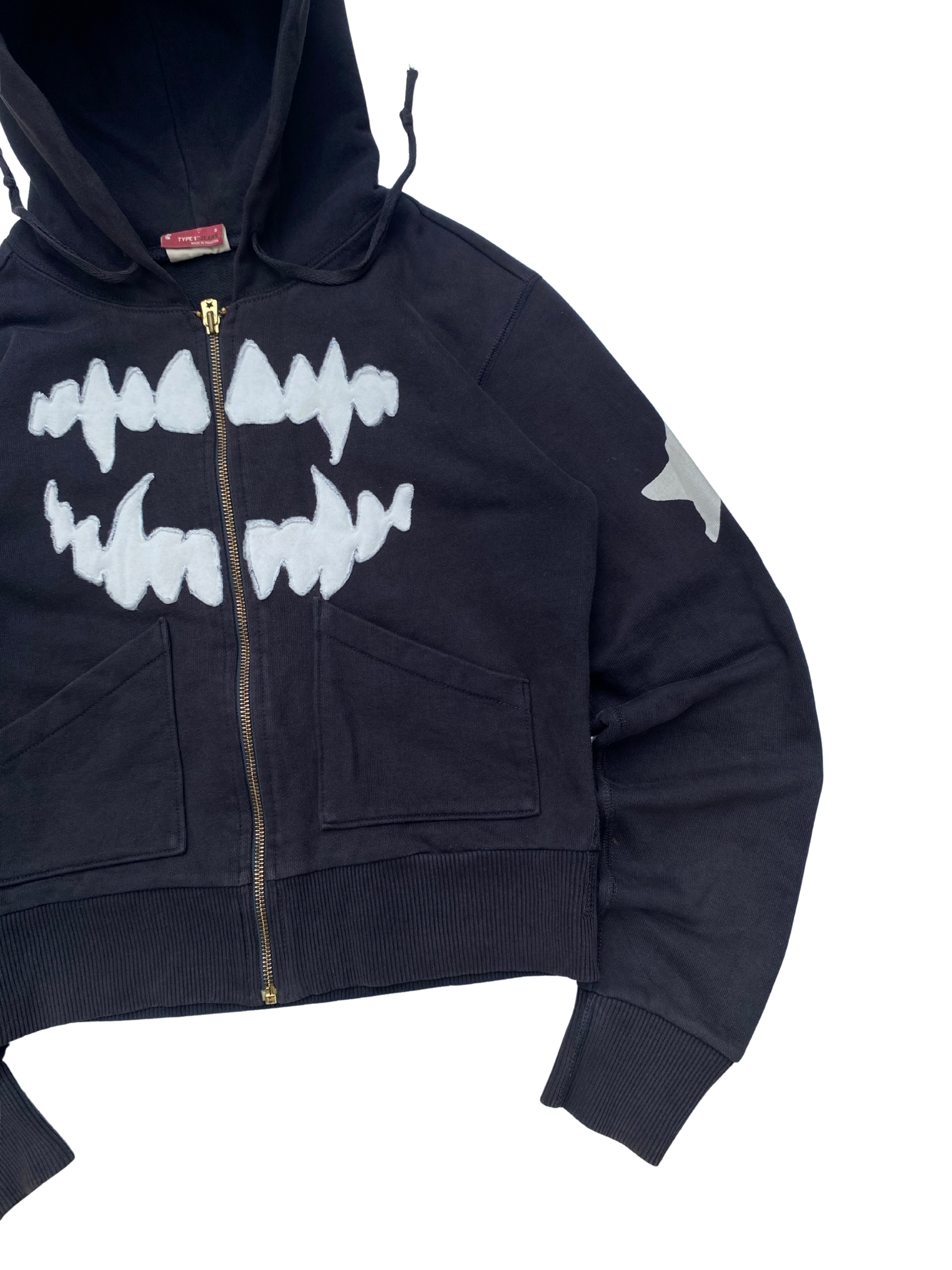 LEVI'S TOOTH FITTED ZIP JACKET